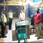 Patroli Sabhara Polsek Taman Jumpai Piket Jaga Posko Pencegahan Covid-19